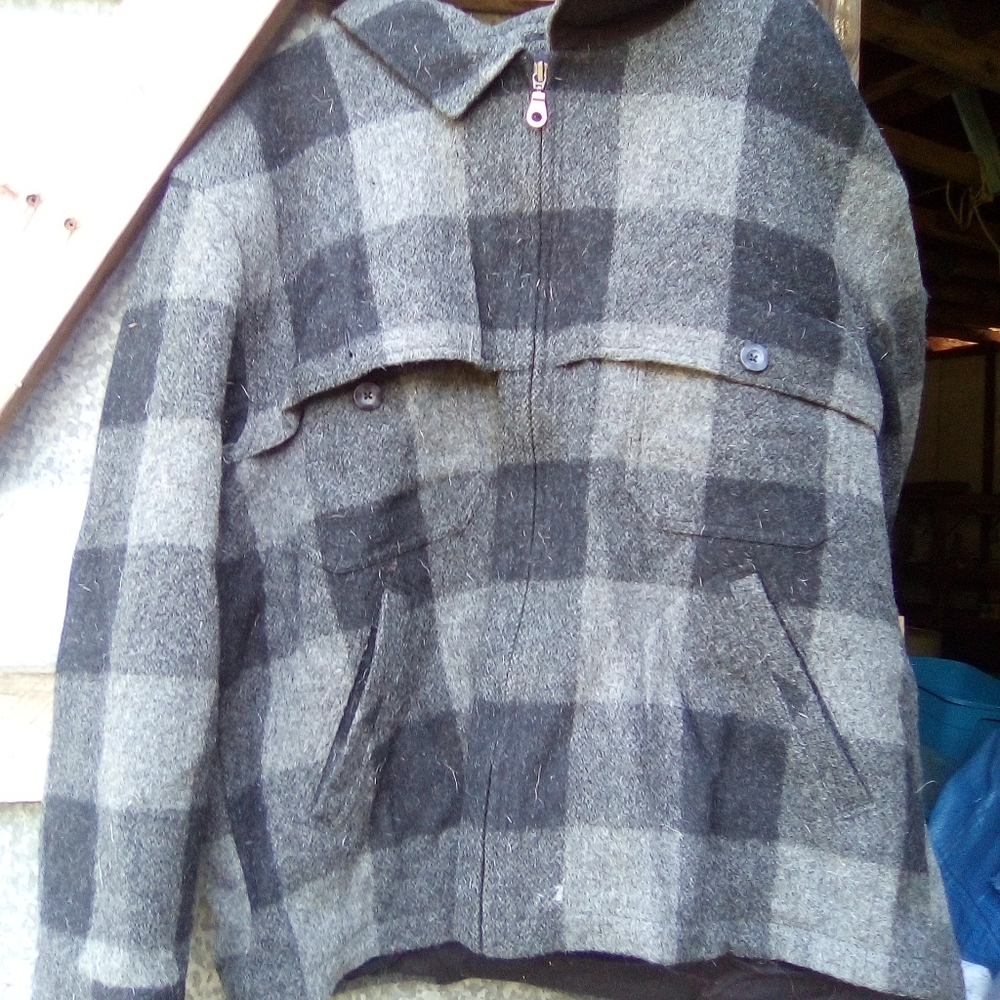 Winter wool jacket
